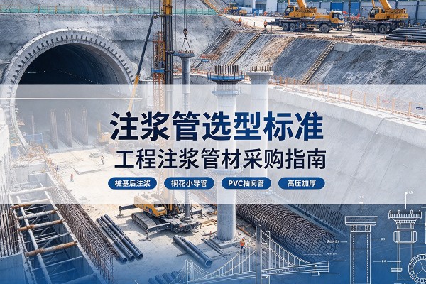 坊子注浆管选型标准